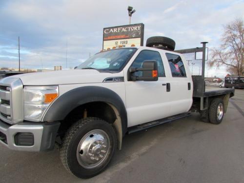 2016 Ford F-450 SD XLT Crew Cab DRW 4WD Flatbed - One owner!