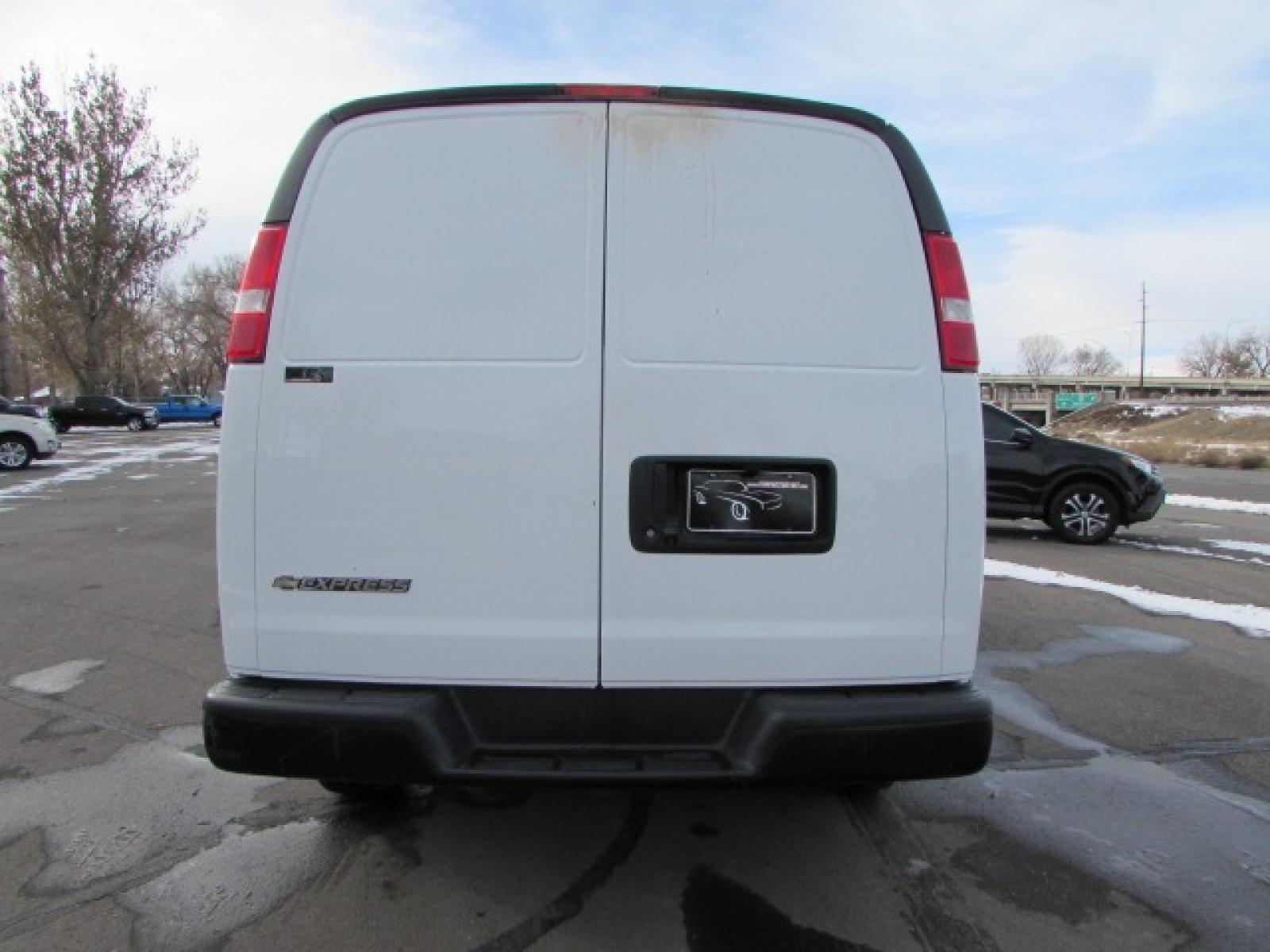 2020 White /Gray Vinyl Chevrolet Express Cargo Van 2500 Cargo (1GCWGAFP6L1) with an 4.3L V6 engine, 8-Speed Automatic transmission, located at 4562 State Avenue, Billings, MT, 59101, (406) 896-9833, 45.769516, -108.526772 - 2020 Chevrolet Express 2500 Cargo - Inspected and serviced! 4.3 Vortec V6 engine - 276 Horsepower 298 ft pounds of torque - rated at 7000 pound towing capacity - 8 speed automatic transmission with overdrive - 72185 miles - One owner - 94 point inspection Inspected and serviced - copy inspec - Photo #2