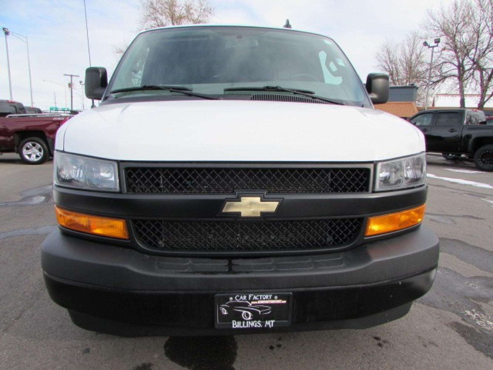 2020 White /Gray Vinyl Chevrolet Express Cargo Van 2500 Cargo (1GCWGAFP6L1) with an 4.3L V6 engine, 8-Speed Automatic transmission, located at 4562 State Avenue, Billings, MT, 59101, (406) 896-9833, 45.769516, -108.526772 - 2020 Chevrolet Express 2500 Cargo - Inspected and serviced! 4.3 Vortec V6 engine - 276 Horsepower 298 ft pounds of torque - rated at 7000 pound towing capacity - 8 speed automatic transmission with overdrive - 72185 miles - One owner - 94 point inspection Inspected and serviced - copy inspec - Photo #5
