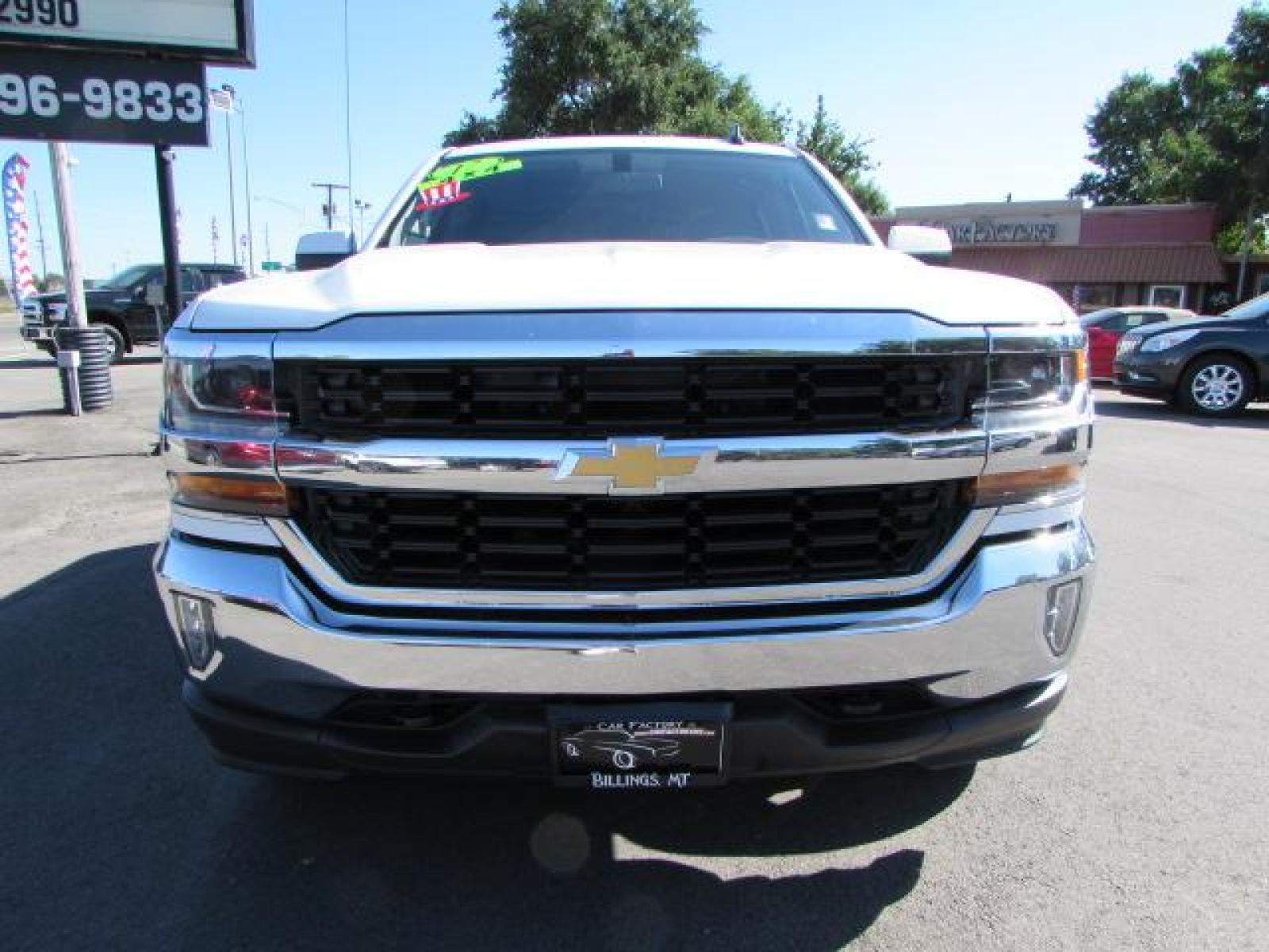 2017 White /Gray Cloth Chevrolet Silverado 1500 LT Crew Cab 4WD (1GCUKREC1HF) with an 5.3L V8 OHV 16V engine, 6A transmission, located at 4562 State Avenue, Billings, MT, 59101, (406) 896-9833, 45.769516, -108.526772 - Photo #5