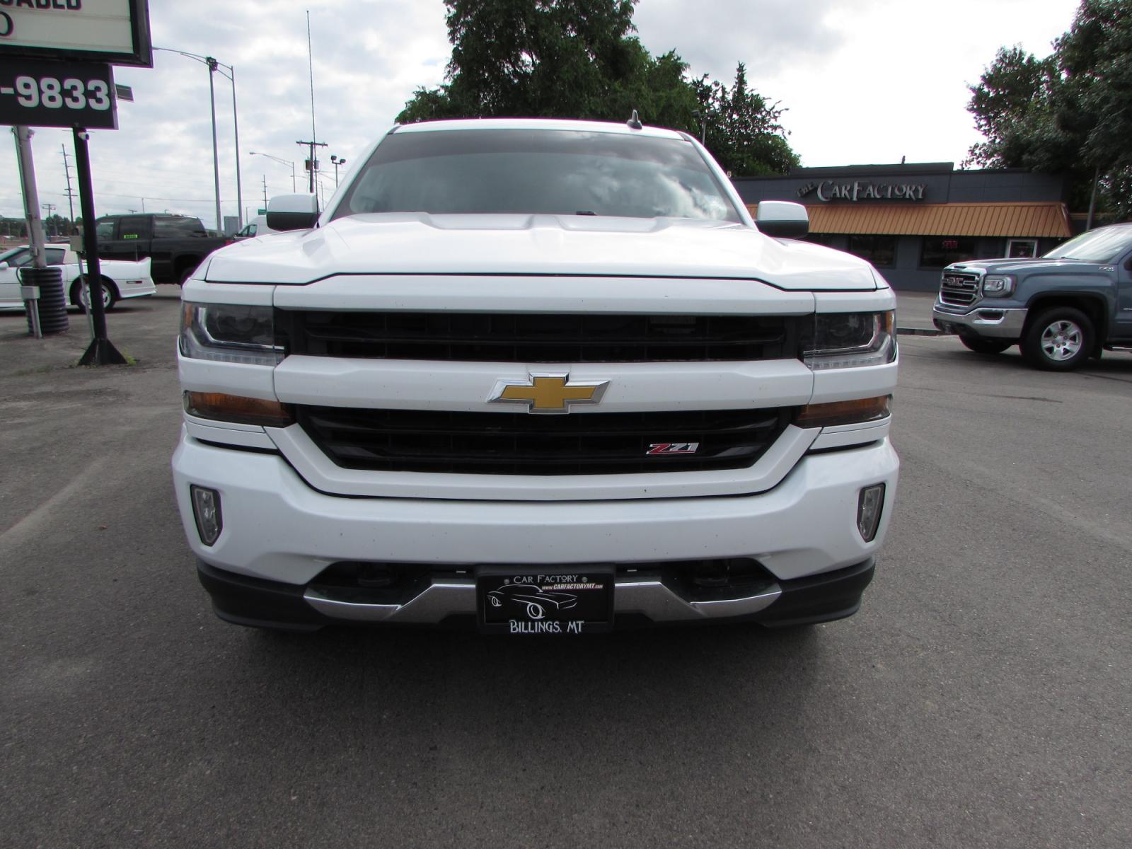 2018 White /Gray Cloth Chevrolet Silverado 1500 LT Z71Crew Cab 4WD (3GCUKRECXJG) with an 5.3L V8 OHV 16V engine, 6A transmission, located at 4562 State Avenue, Billings, MT, 59101, (406) 896-9833, 45.769516, -108.526772 - 2018 Chevrolet Silverado 1500 LT Z71 Crew Cab 4WD - One owner! 5.3L V8 OHV 16V Ecotec3 engine - 6 speed automatic transmission with tow /haul - Z71 Offroad Edition - One Owner - 115,247 miles 94 point Inspected and serviced - copy of inspection and work performed as well as full vehicle histor - Photo #6