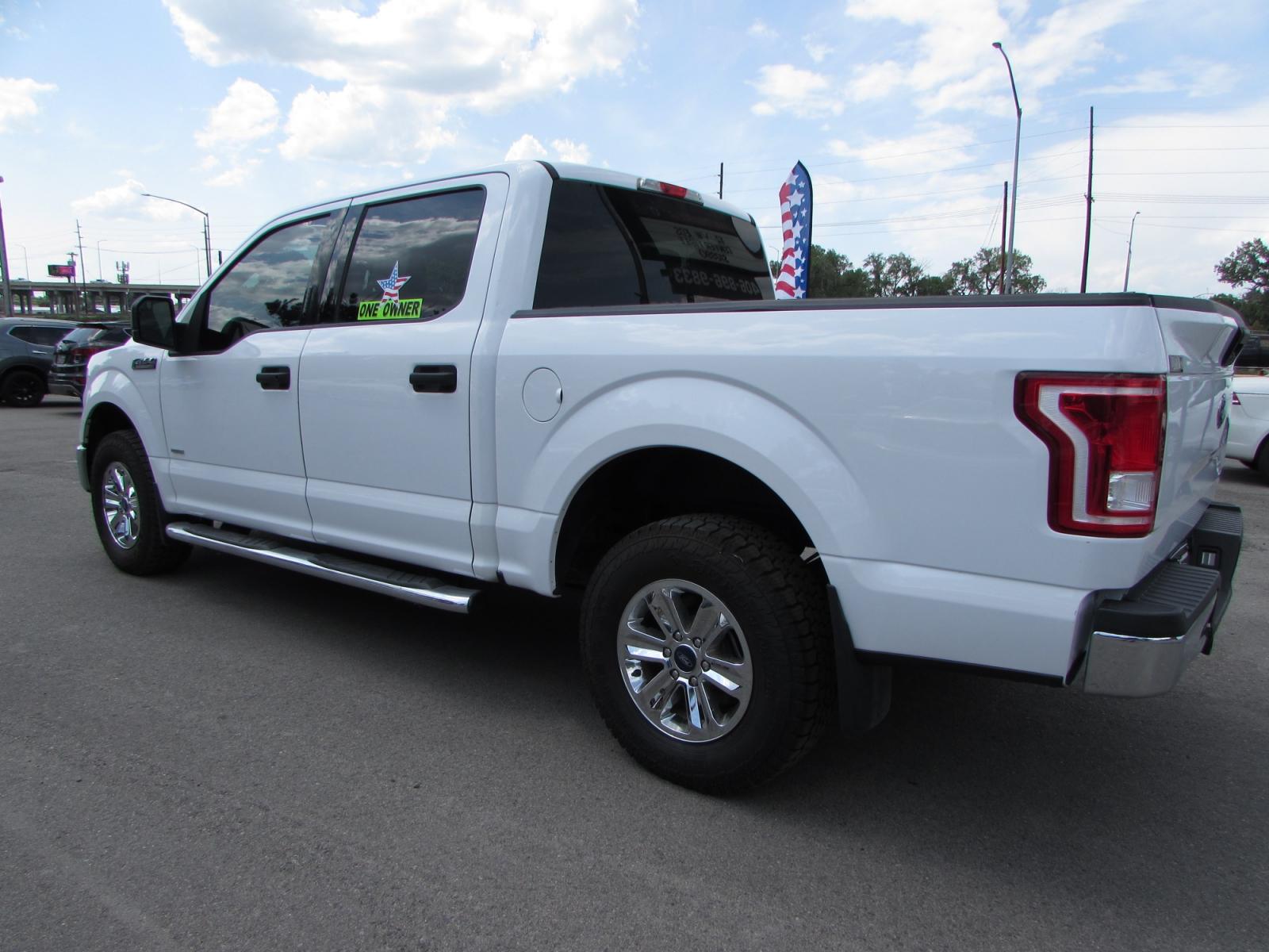 2017 White /Gray Cloth Ford F-150 XLT SuperCrew 5.5-ft. Bed 4WD (1FTEW1EG8HK) with an 3.5L V6 TURBO engine, 6A transmission, located at 4562 State Avenue, Billings, MT, 59101, (406) 896-9833, 45.769516, -108.526772 - 2017 Ford F-150 XLT SuperCrew 5.5-ft. Bed 4WD - One owner - Ecoboost! 3.5 V6 Ecoboost Turbo Engine - 6-Speed Automatic Transmission - 4WD - 84,956 miles - 94 point inspection 94 point inspection and serviced - copy of inspection and work performed as well as a full vehicle history report provi - Photo #1
