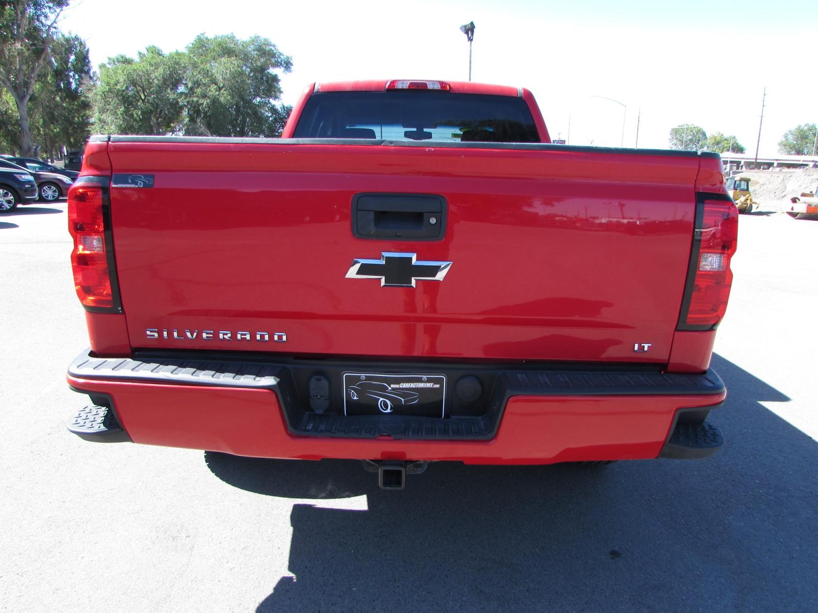 2018 Red /Gray leather Chevrolet Silverado 1500 LT Z71 Double Cab 4WD (1GCVKREC1JZ) with an 5.3L V8 OHV 16V engine, 6A transmission, located at 4562 State Avenue, Billings, MT, 59101, (406) 896-9833, 45.769516, -108.526772 - 2018 Chevrolet Silverado 1500 LT Z71 Double Cab 4WD - Leather - One owner! 5.3L V8 OHV 16V Ecotec3 engine - 6 speed automatic transmission with tow/haul - 4WD - Z71 Offroad Edition - One Owner - 128,171 miles - 94 point inspection 94 point Inspected and serviced - copy of inspection and work p - Photo #3