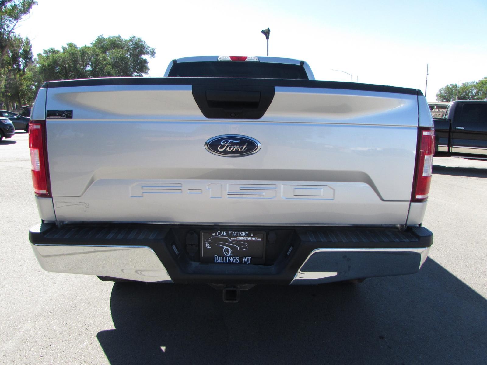 2019 Silver /Gray Cloth Ford F-150 XLT FX4 SuperCrew 6.5-ft. Bed 4WD (1FTFW1E58KF) with an 5.0L V8 OHV 16V engine, 6A transmission, located at 4562 State Avenue, Billings, MT, 59101, (406) 896-9833, 45.769516, -108.526772 - 2019 Ford F-150 XLT FX4 SuperCrew 6.5-ft. Bed 4WD - One owner! 5.0L V8 Engine - 10-Speed Automatic Transmission - 4WD - 76,188 miles - 94 point inspection 94 point inspection and serviced - copy of inspection and work performed as well as a full vehicle history report provided! XLT Sport p - Photo #3