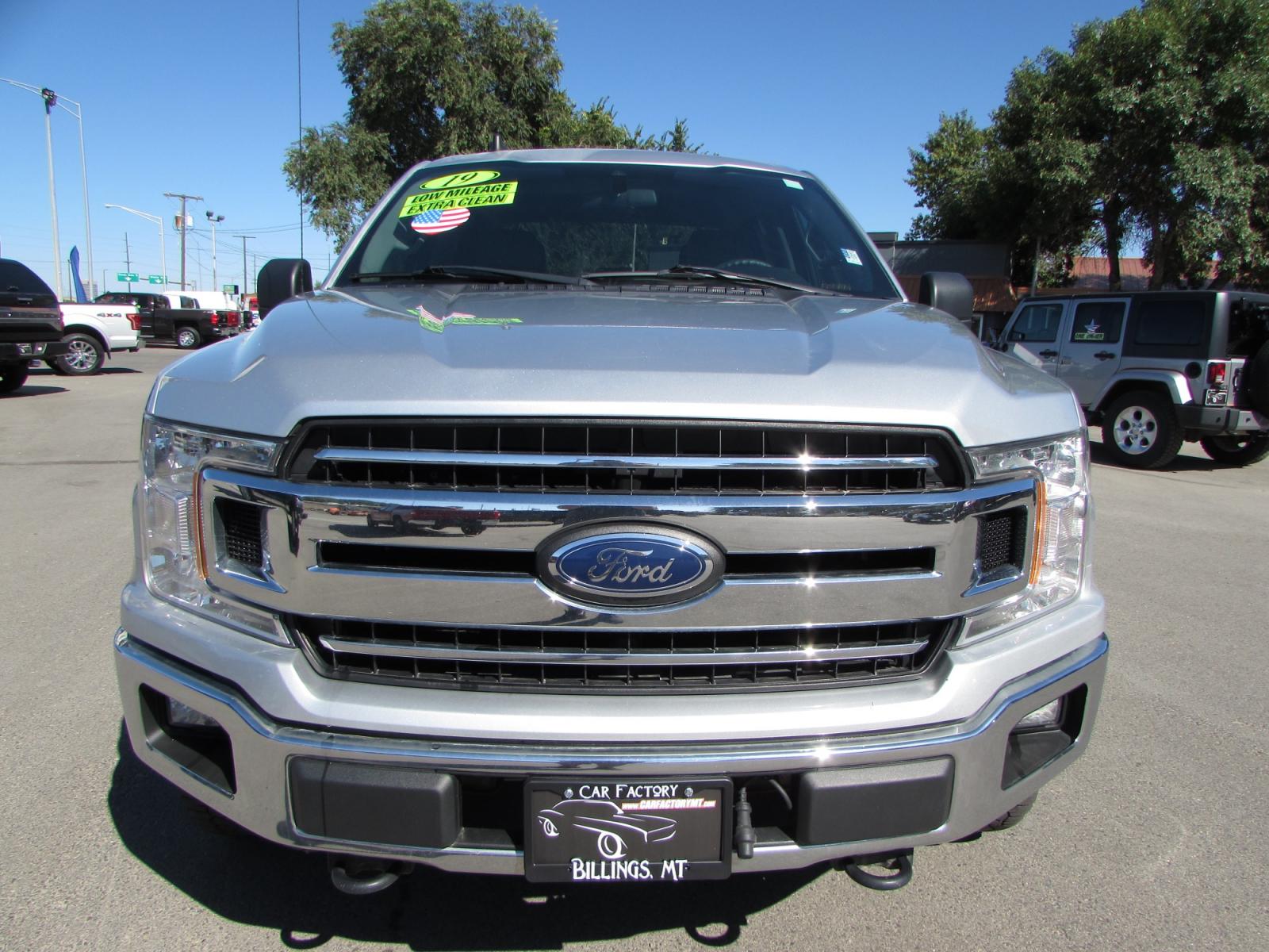 2019 Silver /Gray Cloth Ford F-150 XLT FX4 SuperCrew 6.5-ft. Bed 4WD (1FTFW1E58KF) with an 5.0L V8 OHV 16V engine, 6A transmission, located at 4562 State Avenue, Billings, MT, 59101, (406) 896-9833, 45.769516, -108.526772 - 2019 Ford F-150 XLT FX4 SuperCrew 6.5-ft. Bed 4WD - One owner! 5.0L V8 Engine - 10-Speed Automatic Transmission - 4WD - 76,188 miles - 94 point inspection 94 point inspection and serviced - copy of inspection and work performed as well as a full vehicle history report provided! XLT Sport p - Photo #6