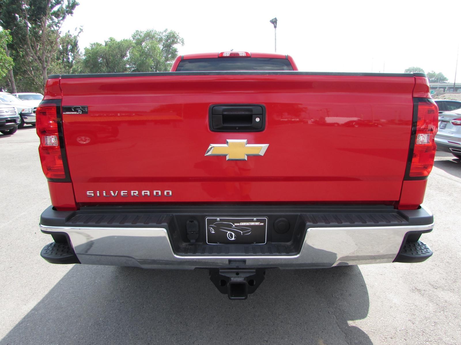 2017 Red /Gray Chevrolet Silverado 3500HD Work Truck Crew Cab Long Box 4WD (1GC4KYCG2HF) with an 6.0L V8 OHV 16V FFV engine, 6A transmission, located at 4562 State Avenue, Billings, MT, 59101, (406) 896-9833, 45.769516, -108.526772 - 2017 Chevrolet Silverado 3500HD Work Truck Crew Cab Long Box 4WD - One owner! 6.0L V8 OHV 16V engine - 6 speed automatic transmission - Longbox - 4WD - 100,888 miles - One owner! Work Truck package - air conditioning - tilt steering wheel - cruise control - touchscreen bluetooth audio - Chevr - Photo #2