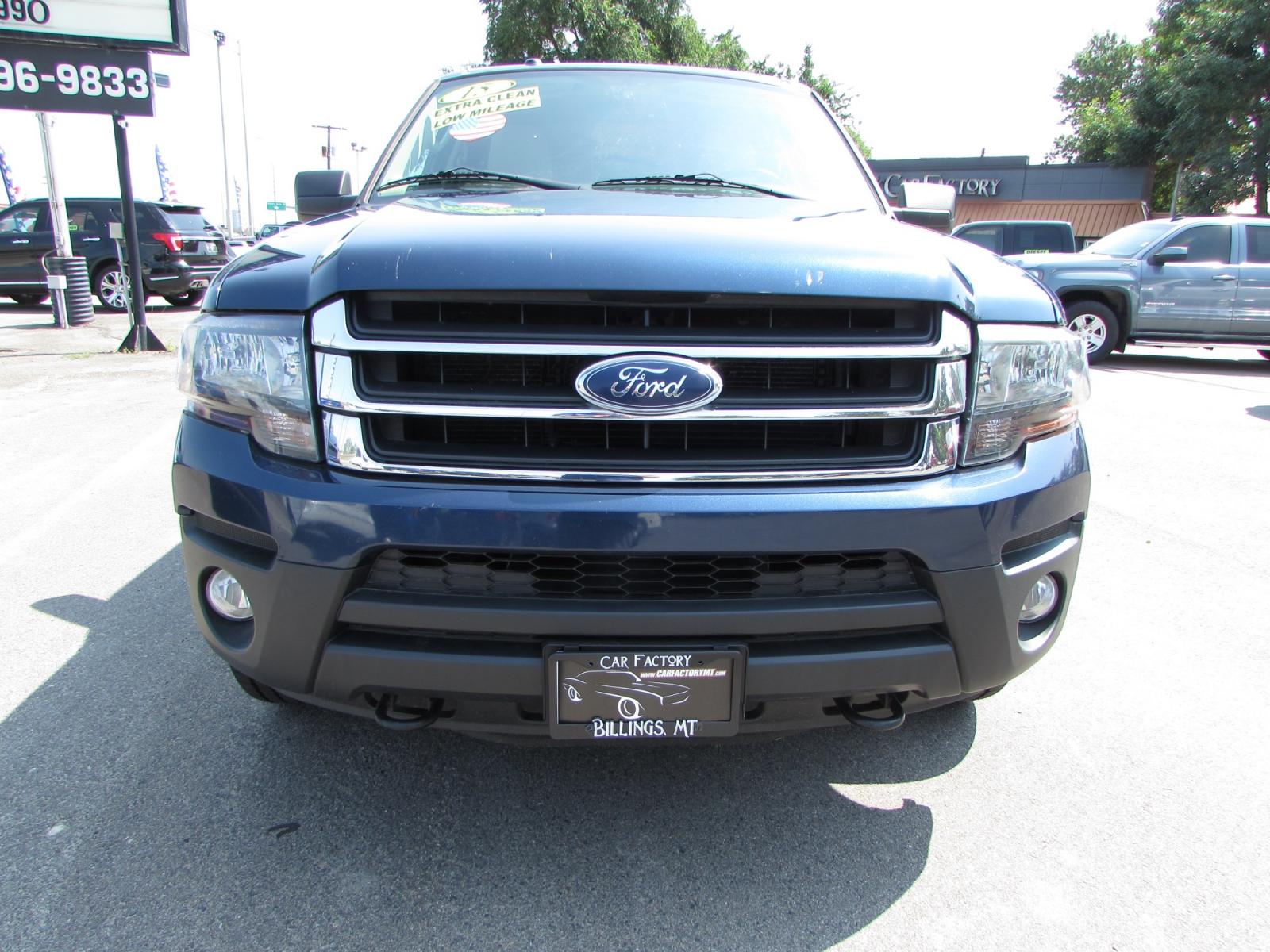 2015 Blue /Tan cloth Ford Expedition XL 4WD (1FMJU1GT0FE) with an 3.5L V6 DOHC 24V FFV engine, 6-Speed Automatic transmission, located at 4562 State Avenue, Billings, MT, 59101, (406) 896-9833, 45.769516, -108.526772 - 2015 Ford Expedition XL 4WD - One owner - 34,000 miles! 3.5L V6 DOHC 24V FFV Ecoboost Engine - 6-Speed Automatic Transmission - 4WD - One owner - 34,783 miles - Inspected and serviced XL package - climate control dual air conditioning - leather wrapped steering wheel with tilt steering and cru - Photo #5