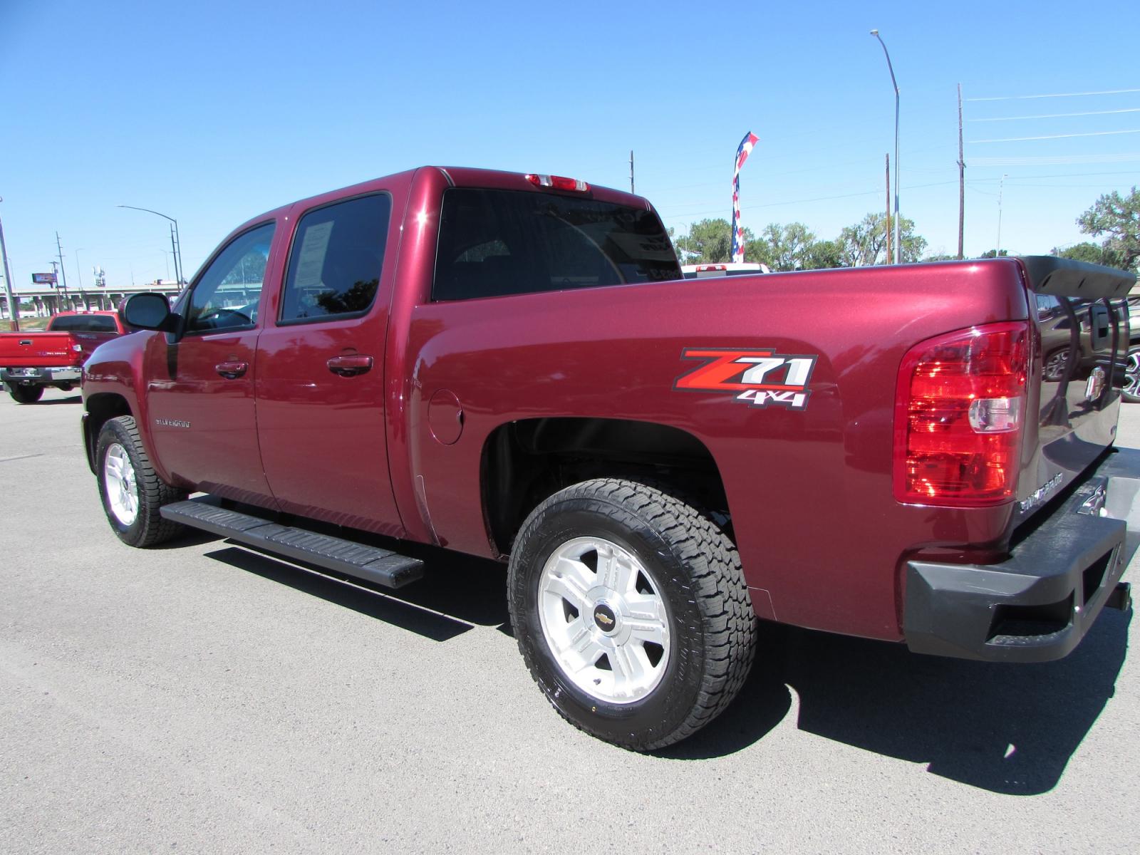 2013 Burgundy /Gray Chevrolet Silverado 1500 LTZ Crew Cab 4WD (3GCPKTE70DG) with an 5.3L V8 OHV 16V FFV engine, 6-Speed Automatic transmission, located at 4562 State Avenue, Billings, MT, 59101, (406) 896-9833, 45.769516, -108.526772 - 2013 Chevrolet Silverado 1500 LTZ Crew Cab 4WD - 70,765 miles! 5.3L V8 OHV 16V FFV engine - 6 speed automatic transmission with tow haul - 4WD - 70,765 miles - Inspected and serviced Inspected and serviced - copy of inspection and work performed as well as a complete history report provided! - Photo #1