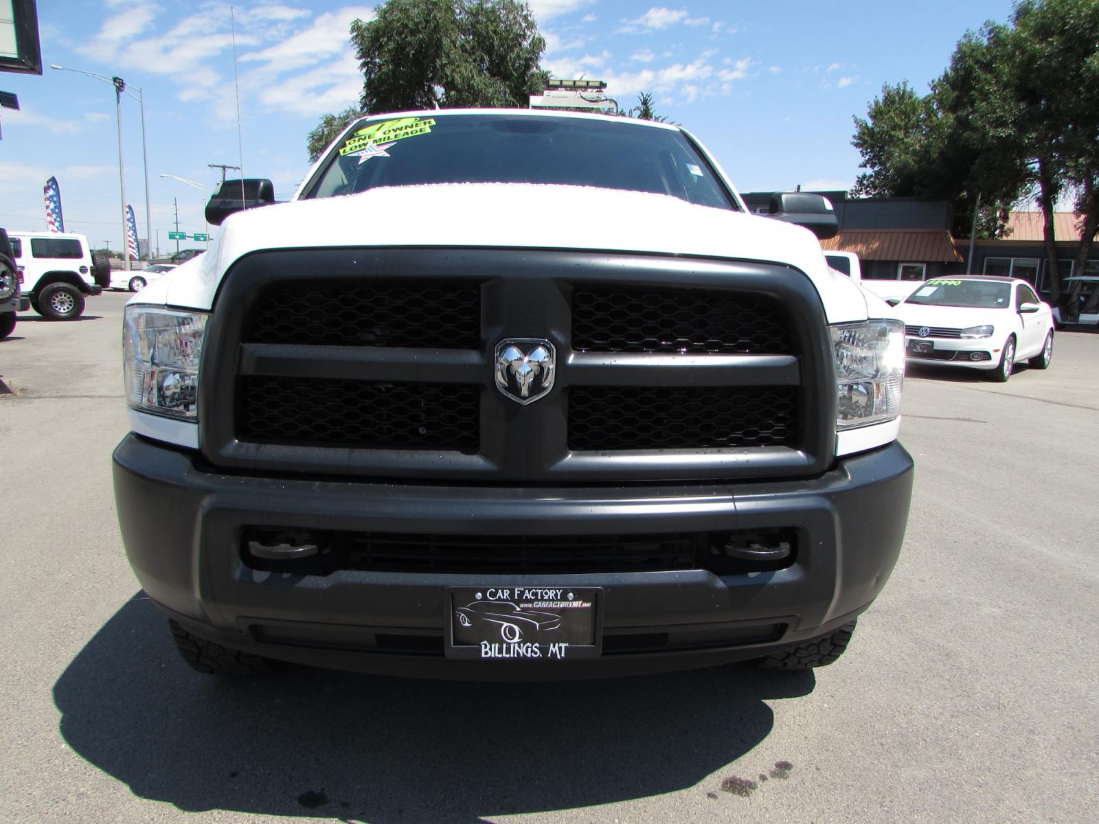 2017 White /Gray RAM 3500 Tradesman Crew Cab LWB 4WD (3C7WR3GT1HG) with an 5.7L V8 OHV 16V engine, 6A transmission, located at 4562 State Avenue, Billings, MT, 59101, (406) 896-9833, 45.769516, -108.526772 - 2017 RAM 3500 ST Crew Cab 4WD Service Truck - One owner - 35,430 miles! 5.7L V8 OHV 16V Hemi Engine - Automatic Transmission - 4WD - Service Body - One owner - 35,430 miles Tradesman package - air conditioning - tilt wheel - cruise control - am/fm/xm audio - power windows and door locks - keyl - Photo #7