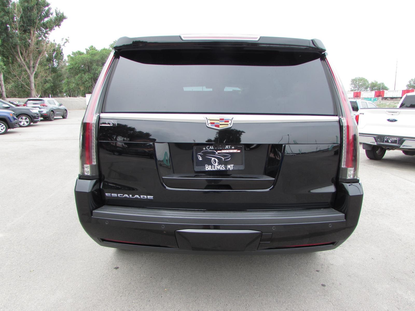 2020 Black /Black Leather Cadillac Escalade Luxury 4WD (1GYS4BKJ1LR) with an 6.2L V8 OHV 16V FFV engine, 10A transmission, located at 4562 State Avenue, Billings, MT, 59101, (406) 896-9833, 45.769516, -108.526772 - 2020 Cadillac Escalade Luxury 4WD - One owner - 40,769 miles! 6.2L V8 OHV 16V FFV Engine - 10 - Speed Automatic Transmission - 4WD - 40,769 miles - One owner Luxury package - Dual zone climate control - power tilt and telescoping steering wheel - cruise control - Bose touchscreen audio with n - Photo #2