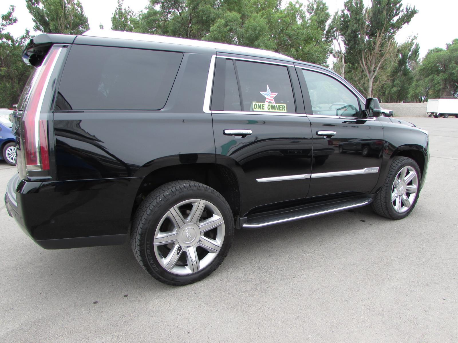 2020 Black /Black Leather Cadillac Escalade Luxury 4WD (1GYS4BKJ1LR) with an 6.2L V8 OHV 16V FFV engine, 10A transmission, located at 4562 State Avenue, Billings, MT, 59101, (406) 896-9833, 45.769516, -108.526772 - 2020 Cadillac Escalade Luxury 4WD - One owner - 40,769 miles! 6.2L V8 OHV 16V FFV Engine - 10 - Speed Automatic Transmission - 4WD - 40,769 miles - One owner Luxury package - Dual zone climate control - power tilt and telescoping steering wheel - cruise control - Bose touchscreen audio with n - Photo #3