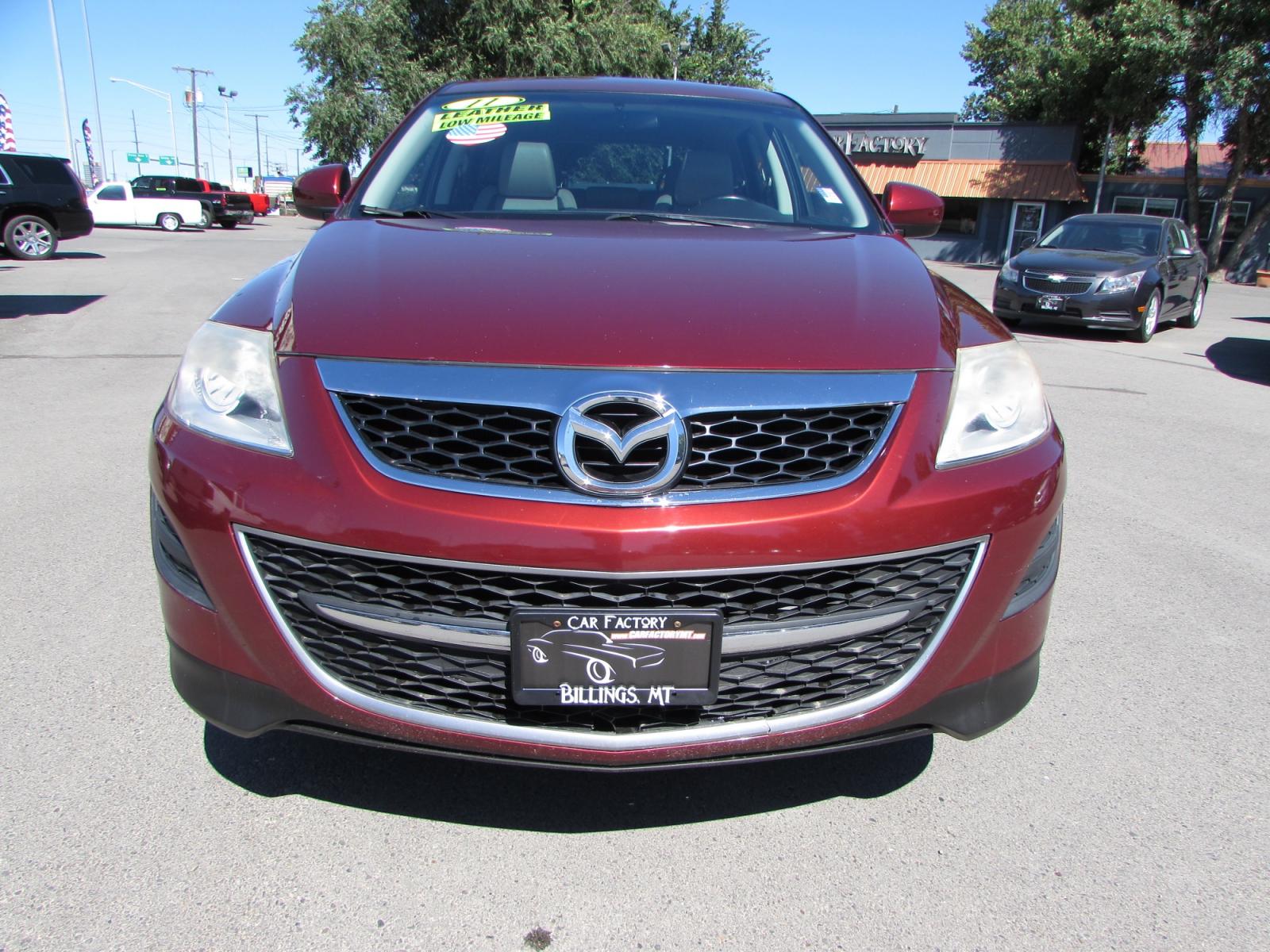 2011 Red /Gray Mazda CX-9 Touring AWD (JM3TB3CVXB0) with an 3.7L V6 DOHC 24V engine, 6-Speed Automatic transmission, located at 4562 State Avenue, Billings, MT, 59101, (406) 896-9833, 45.769516, -108.526772 - 2011 Mazda CX-9 Touring AWD - Moonroof - 3rd row seating! 3.7L V6 DOHC 24V engine - 6 speed automatic transmission - AWD - 106,244 miles Touring package - air conditioning - tilt wheel - cruise control - Bose touchscreen audio system with Bluetooth - power windows and door locks - power sunroo - Photo #5