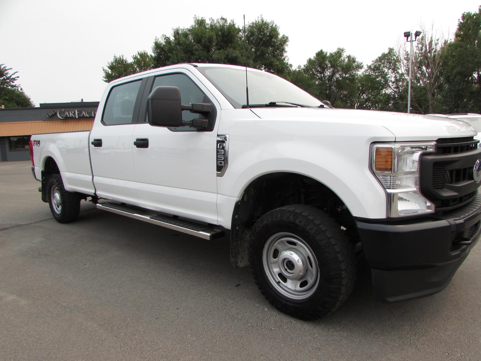 2021 White Ford F-350 SD XL Crew Cab 4WD (1FT8W3B67ME) with an 6.2L V8 OHV 16V engine, 6A transmission, located at 4562 State Avenue, Billings, MT, 59101, (406) 896-9833, 45.769516, -108.526772 - 2021 Ford F-350 SD XL Crew Cab 4WD Longbox - 35,195 miles! 6.2L V8 OHV 16V Engine - 10-Speed Automatic Transmission - 4WD - 35,195 miles - One owner Inspected and serviced - copy of inspection and all work performed as well as a full vehicle history report provided XL package - air conditio - Photo #5