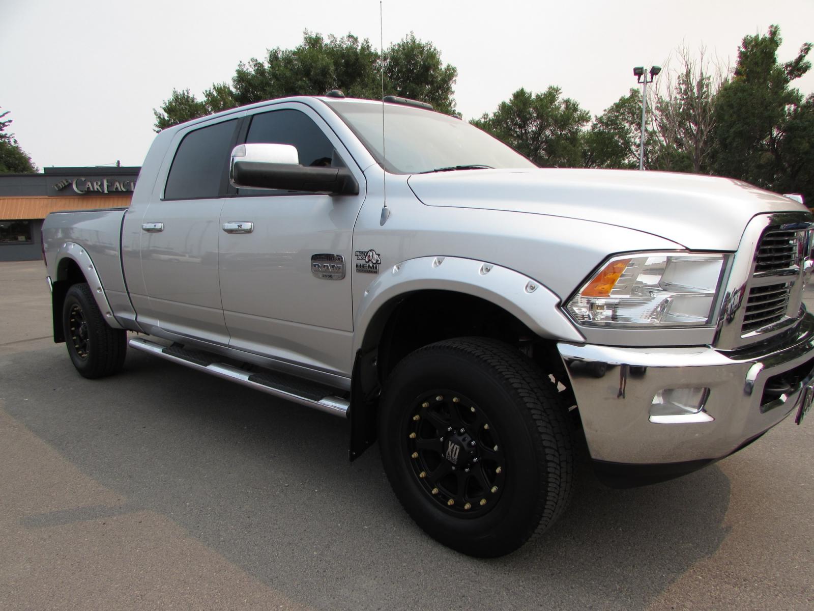 2012 Silver /Saddle leather Dodge Ram 2500 Laramie Longhorn Edition Mega Cab SWB 4WD (3C6TD5PT6CG) with an 5.7L V8 OHV 16V engine, 6-Speed Automatic transmission, located at 4562 State Avenue, Billings, MT, 59101, (406) 896-9833, 45.769516, -108.526772 - 2012 Dodge Ram 2500 Laramie Longhorn Edition Mega Cab SWB 4WD 5.7L V8 OHV 16V Engine - 6 speed automatic transmission - 4WD - 171,812 miles Longhorn Edition - climate control - air conditioning - tilt wheel - cruise control - Alpine touchscreen audio with bluetooth - U Connect to pair your dev - Photo #5