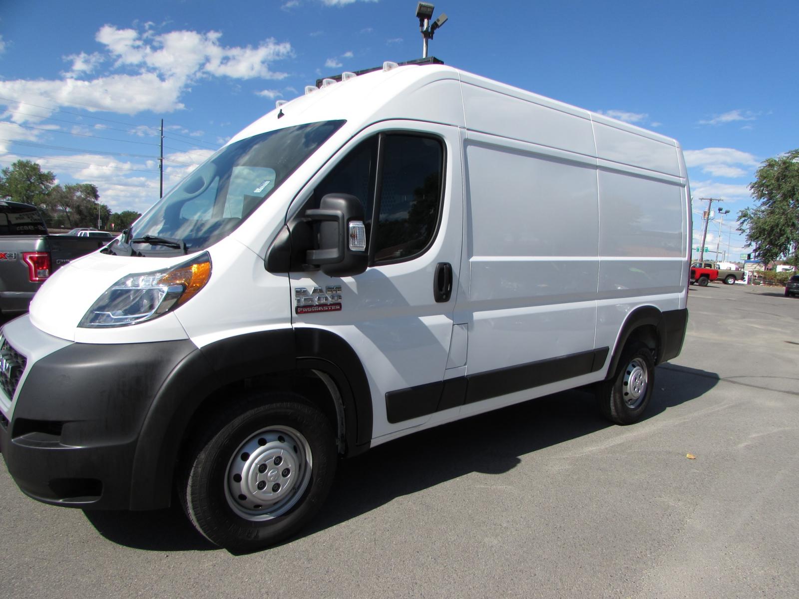 2020 White /Gray RAM Promaster 1500 High Roof Tradesman 136-in. WB (3C6TRVBG9LE) with an 3.6L V6 engine, 6A transmission, located at 4562 State Avenue, Billings, MT, 59101, (406) 896-9833, 45.769516, -108.526772 - 2020 RAM Promaster 1500 High Roof Tradesman - One owner! 3.6L V6 Engine - 6 speed automatic transmission - Front wheel drive - 64,460 miles - 137 inch wheelbase - One owner Tradesman Package - air conditioning - tilt and telescoping wheel - cruise control - touchscreen bluetooth audio with U C - Photo #0