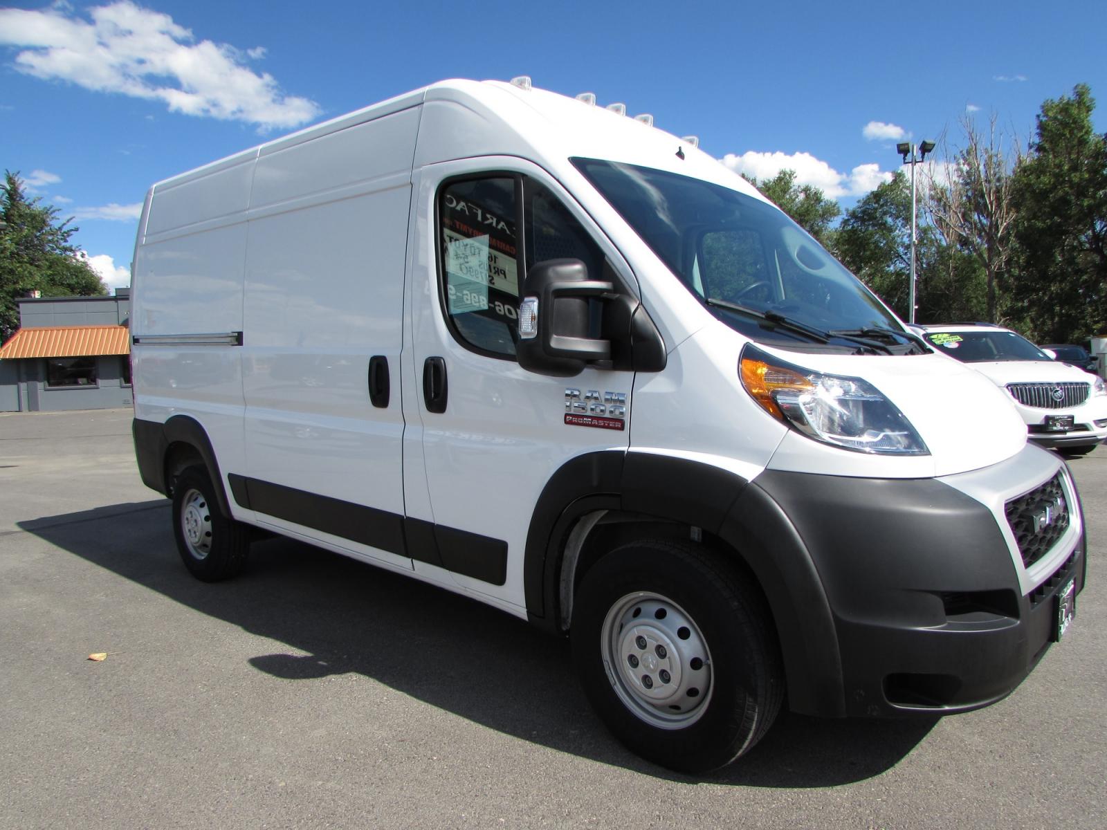2020 White /Gray RAM Promaster 1500 High Roof Tradesman 136-in. WB (3C6TRVBG9LE) with an 3.6L V6 engine, 6A transmission, located at 4562 State Avenue, Billings, MT, 59101, (406) 896-9833, 45.769516, -108.526772 - 2020 RAM Promaster 1500 High Roof Tradesman - One owner! 3.6L V6 Engine - 6 speed automatic transmission - Front wheel drive - 64,460 miles - 137 inch wheelbase - One owner Tradesman Package - air conditioning - tilt and telescoping wheel - cruise control - touchscreen bluetooth audio with U C - Photo #4