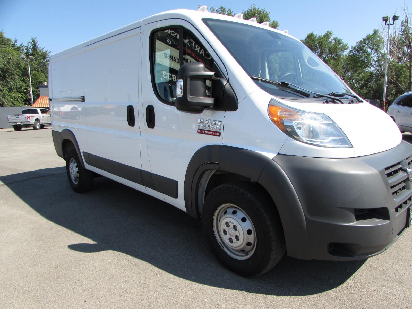 2018 White /Gray RAM Promaster 1500 Low Roof Tradesman 136-in. WB (3C6TRVAG8JE) with an 3.6L V6 engine, 6A transmission, located at 4562 State Avenue, Billings, MT, 59101, (406) 896-9833, 45.769516, -108.526772 - 2018 RAM Promaster 1500 Low Roof Tradesman 136-in. WB - One owner! 3.6L V6 Engine - 6 speed automatic transmission - Front wheel drive - 64,460 miles - One owner Tradesman Package - air conditioning - tilt and telescoping wheel - cruise control - touchscreen bluetooth audio with U Connect 3.0 - Photo #4