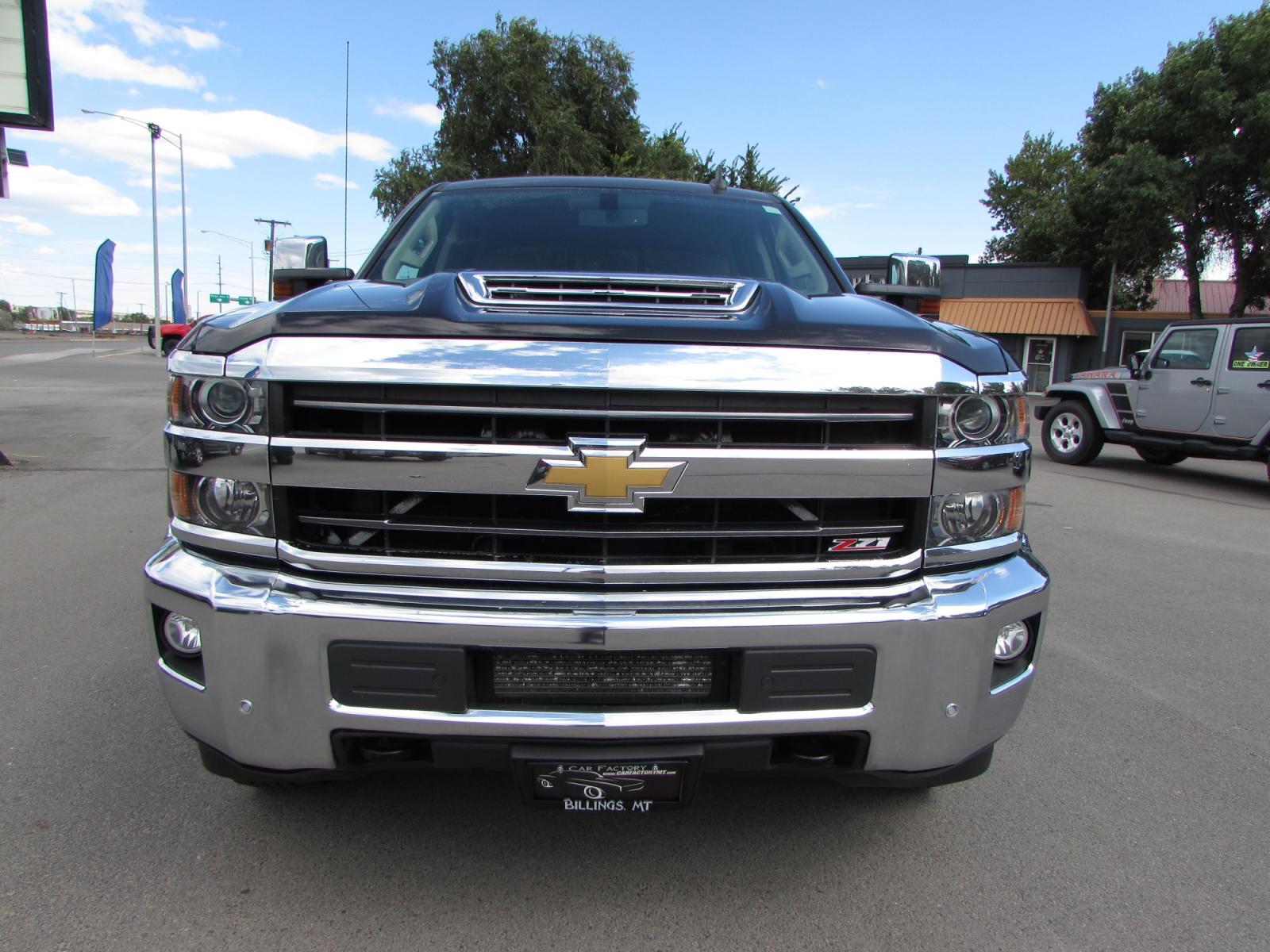 2018 Havana Metallic /Tan Chevrolet Silverado 3500HD LTZ Crew Cab Short Box 4WD (1GC4K0CY9JF) with an 6.6L V8 OHV 32V TURBO DIESEL engine, 6A transmission, located at 4562 State Avenue, Billings, MT, 59101, (406) 896-9833, 45.769516, -108.526772 - 2018 Chevrolet Silverado 3500HD LTZ Crew Cab 4WD - Diesel - One owner! 6.6L V8 OHV 16V Duramax Diesel engine - Allison 6 speed automatic transmission - 4WD - 138,106 miles - One owner - Inspected and serviced- Inspected and serviced - copy of inspection and work performed as well as complete hi - Photo #7