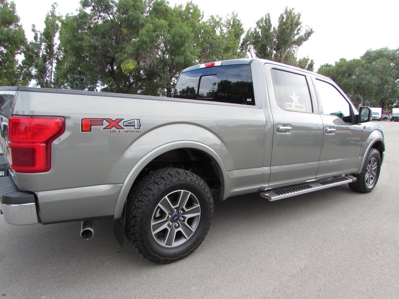 2019 Silver Spruce /Tan Ford F-150 Lariat SuperCrew 6.5-ft. 4WD (1FTFW1E46KK) with an 3.5L V6 DOHC 24V engine, 6A transmission, located at 4562 State Avenue, Billings, MT, 59101, (406) 896-9833, 45.769516, -108.526772 - 2019 Ford F-150 Lariat SuperCrew 6.5-ft. 4WD - One owner! 3.5 V6 twin turbo engine - 10 speed automatic transmission - 4WD - 79,573 miles - One owner - Inspected and serviced Inspected and serviced - copy of inspection and work performed as well as a full vehicle history report provided Lar - Photo #4