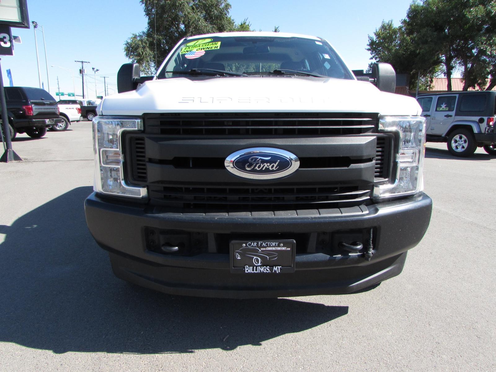 2017 White /Gray Ford F-350 SD Service Body Crew Cab 4WD (1FD8W3B66HE) with an 6.2L V8 OHV 16V engine, 6A transmission, located at 4562 State Avenue, Billings, MT, 59101, (406) 896-9833, 45.769516, -108.526772 - 2017 Ford F-350 SD Crew Cab 4WD Service Body - Montana one owner! 6.2L V8 OHV 16V Engine - 6-Speed Automatic Transmission - 4WD - Service/Utility Body - 97,681 miles - Inspected and serviced Inspected and serviced - copy of inspection and all work performed as well as a full vehicle history re - Photo #5
