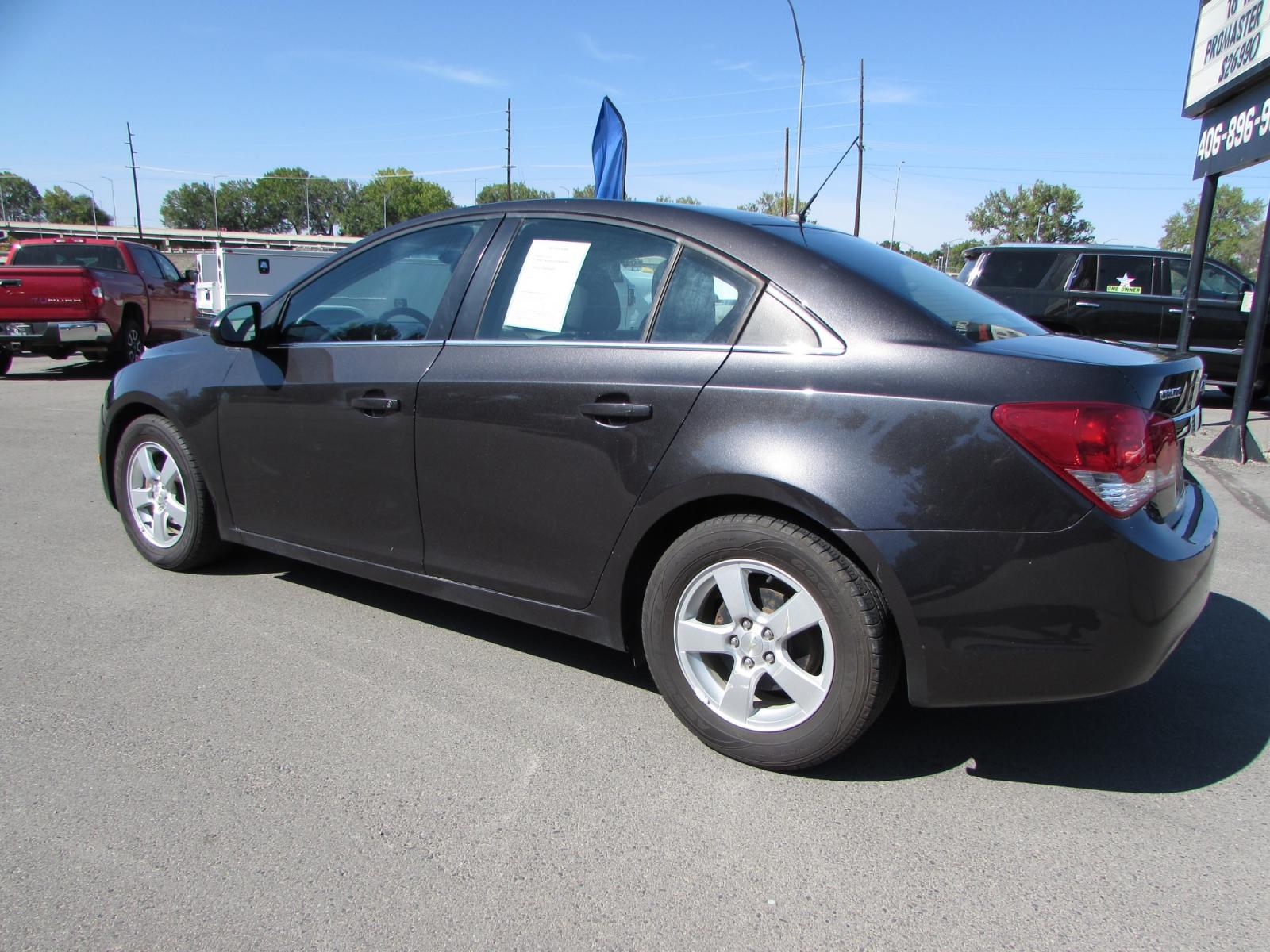 2014 Gray /Gray Chevrolet Cruze LT (1G1PK5SB9E7) with an 1.4L L4 DOHC 16V TURBO FFV engine, 6-Speed Manual transmission, located at 4562 State Avenue, Billings, MT, 59101, (406) 896-9833, 45.769516, -108.526772 - 2014 Chevrolet Cruze LT Sedan - 57,000 miles! 1.4L L4 DOHC 16V TURBO Engine - 6 speed automatic transmission - Front wheel drive - 57,810 miles LT package - air conditioning - tilt and telescoping steering wheel - cruise control - touchscreen AM/FM/CD audio - enhanced acoustic package - power - Photo #10